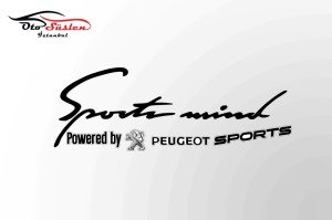 Sport Mind Sticker-PEUGEOT
