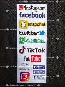 Sosyal Medya Grup Sticker