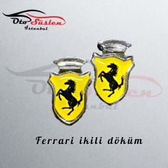 Ferrari İkili Döküm Arma