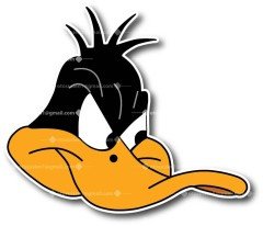 Daffy Duck Sticker