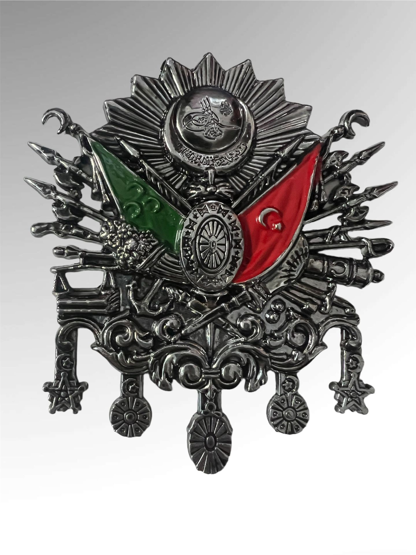 Osmanlı Vidalı Döküm Arma
