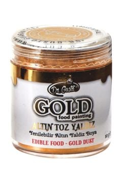 Dr Gusto Yenilebilir Toz Altın Yaldızlı Gold Boya 10 gr