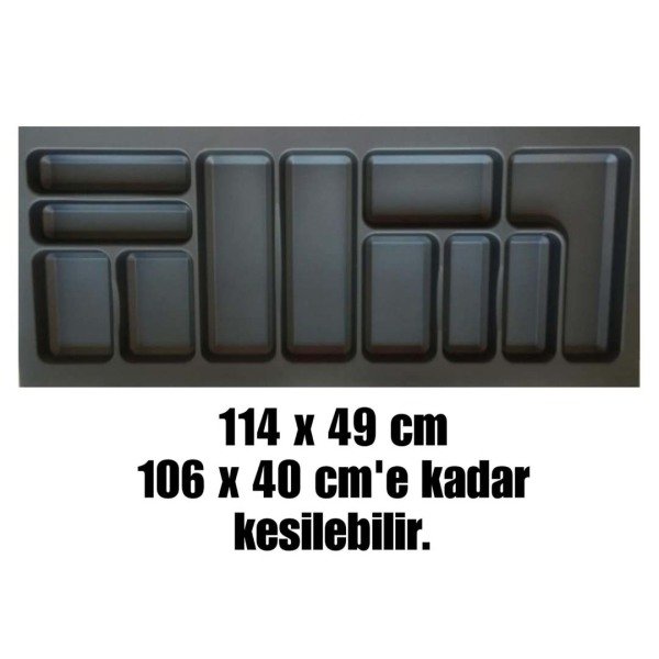 KAŞIKLIK 114*49 SİYAH