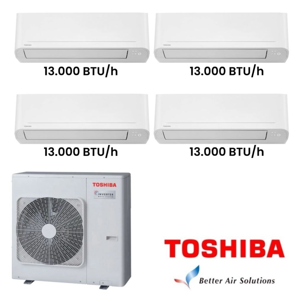 Toshiba 4M Multi Split Klima 4x13.000 BTU/h