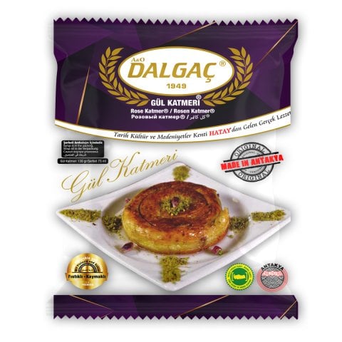 Gül Katmeri® 130 Gr Folyolu + Şerbet 75 Ml