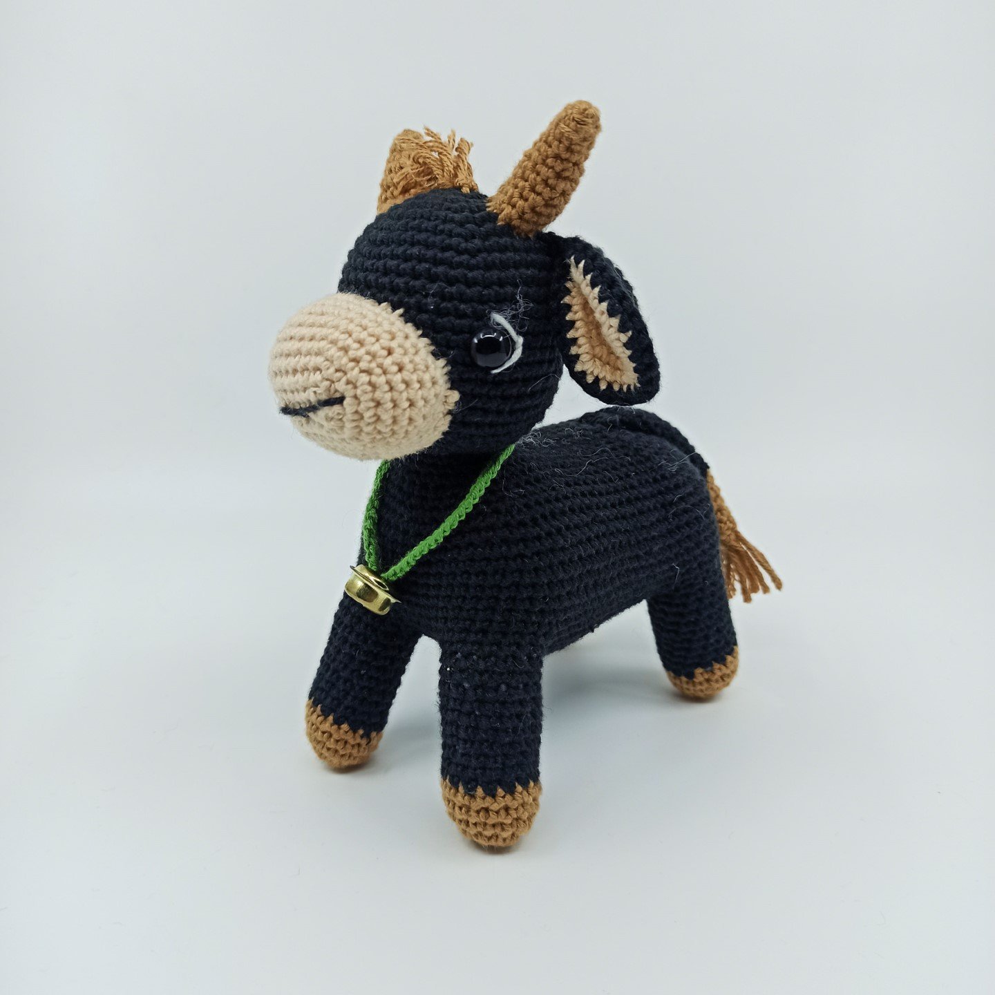 Amigurumi Organik Örgü Oyuncak Boğa