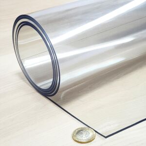 Hafif Defolu - Şeffaf PVC 2,6 mm Kalın Masa Örtüsü