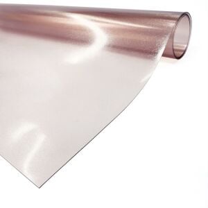 Buzlu PVC Şeffaf Gülkurusu 1,7 mm Kalın Masa Örtüsü