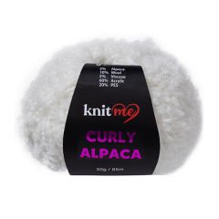 Knitme Curly Alpaca KC01