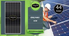 ON GRİD 20 kW kVA  Trifaze Solar Güneş Paneli Paket Sistemi