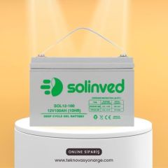 Solinved 12V 150Ah Solar Jel Akü
