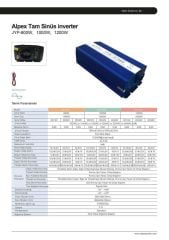 Alpex 1000 W Watt İnvertör 24 V/220 Volt Çevirici İnverter