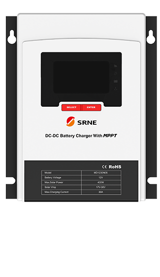 12V 30A MPPT Solar Charge Controller + DC/DC Charger