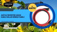 Teknovasyon Arge Güneş Enerjisi Bağ Evi Solar Paketi 5KVA İnverter 430W Güneş Paneli 100Ah Jel Akü
