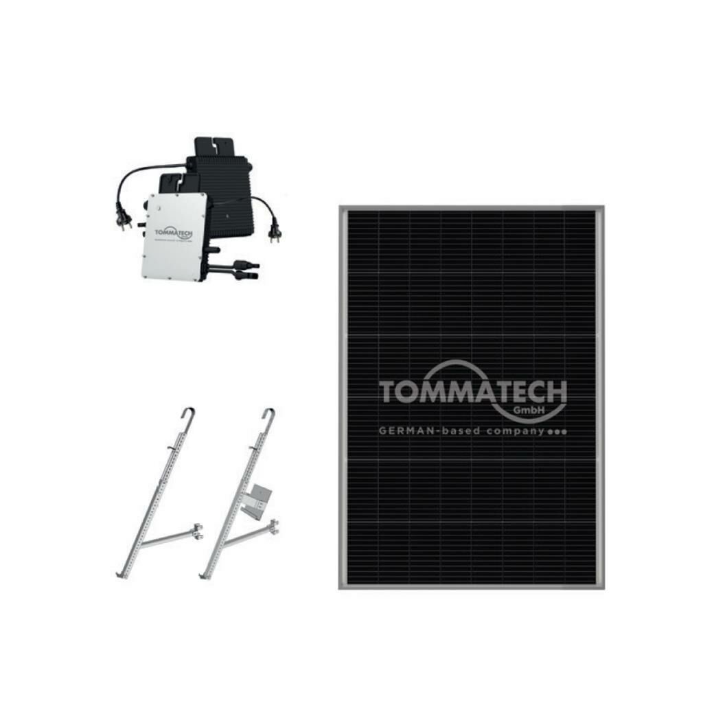 TommaTech 300We 1x240Wp Mikro İnverter Balkon Güneş Paneli Paketi