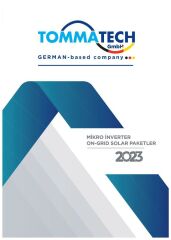 TommaTech 300We 1x240Wp Mikro İnverter Balkon Güneş Paneli Paketi