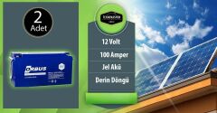 Teknovasyon Arge Güneş Enerjisi Bağ Evi Solar Paketi 3KVA İnverter 285W Güneş Paneli 100AH Jel Akü