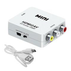 Gplus HDMI2AV HDMI to AV RCA Composit Görüntü Çevirici Mini Switch