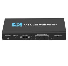 Gplus 4KQM401 4K 2160P Multi Switch NVR DVR 4x1 Quad Multi Viewer
