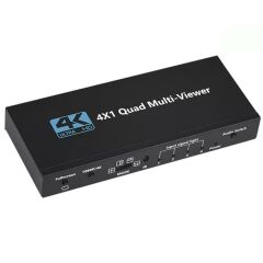 Gplus 4KQM401 4K 2160P Multi Switch NVR DVR 4x1 Quad Multi Viewer