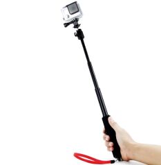 Gplus GP54 Eken Sjcam Aksiyon Kamera Uyumlu Mopod Selfie Çubuğu