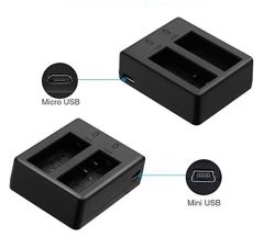 Sjcam Dual İkili Batarya Harici USB Çiftli Şarj Cihazı SJ-USB02