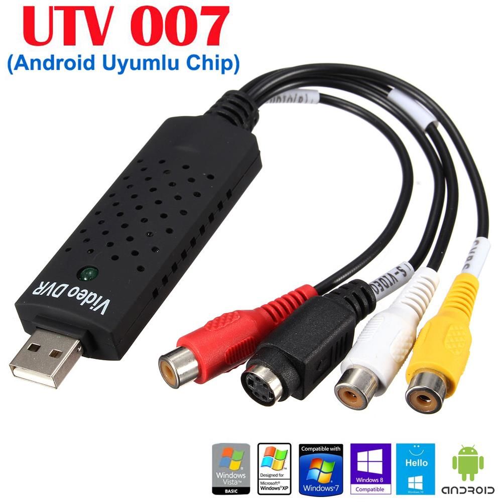 Gplus Video DVR DC60 UTV007 USB 2.0 VHS Hi8 Video Capture Card