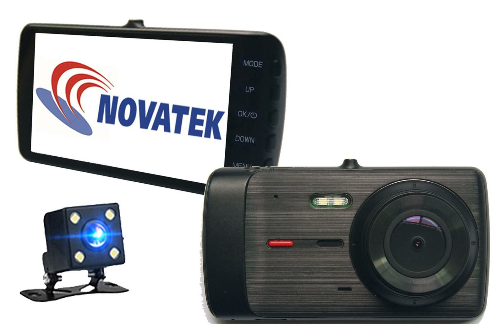Novatek NT92D 64GB Kart Destekli 14MP IPS Full HD Araç Kamerası