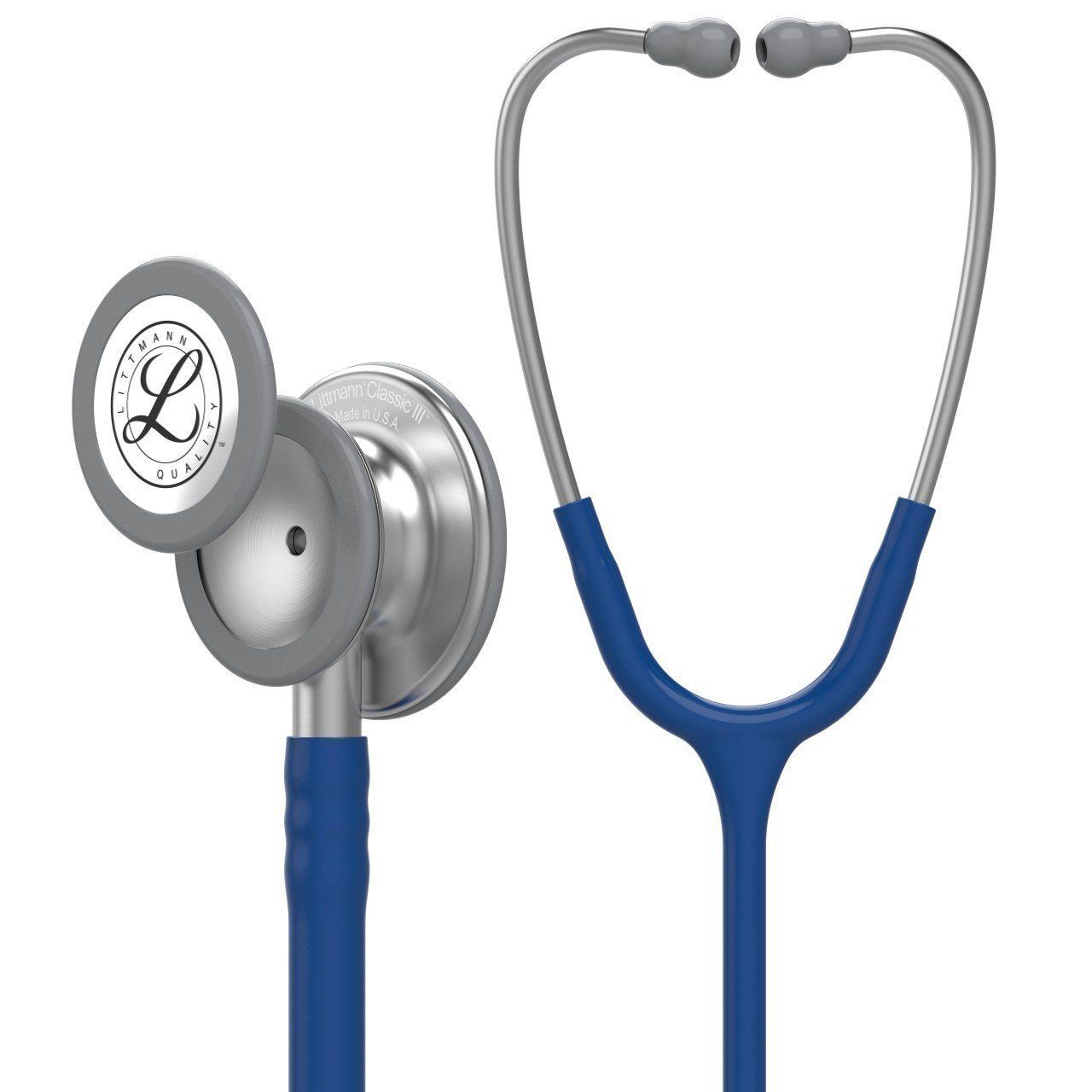 3M Littmann Klasik 3 Steteskop 5622 Lacivert Hortum YAY KISMINA İSİM - Hem Yay Hem Çan