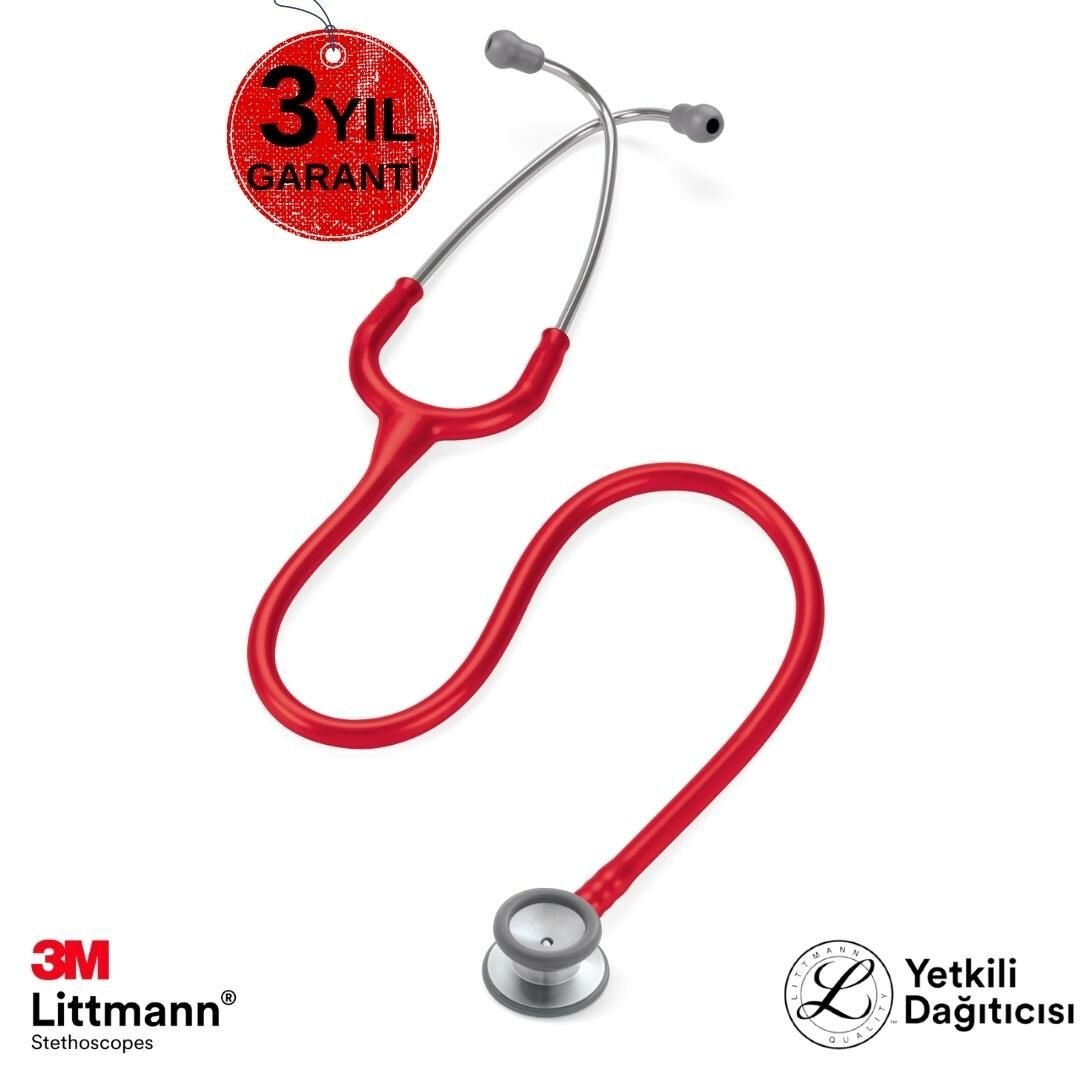KIRMIZI PEDİATRİ (3m Littmann 2113) Stetoskop