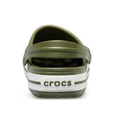 Crocs Crocband Terlik & Sandalet Haki (Army Green White)