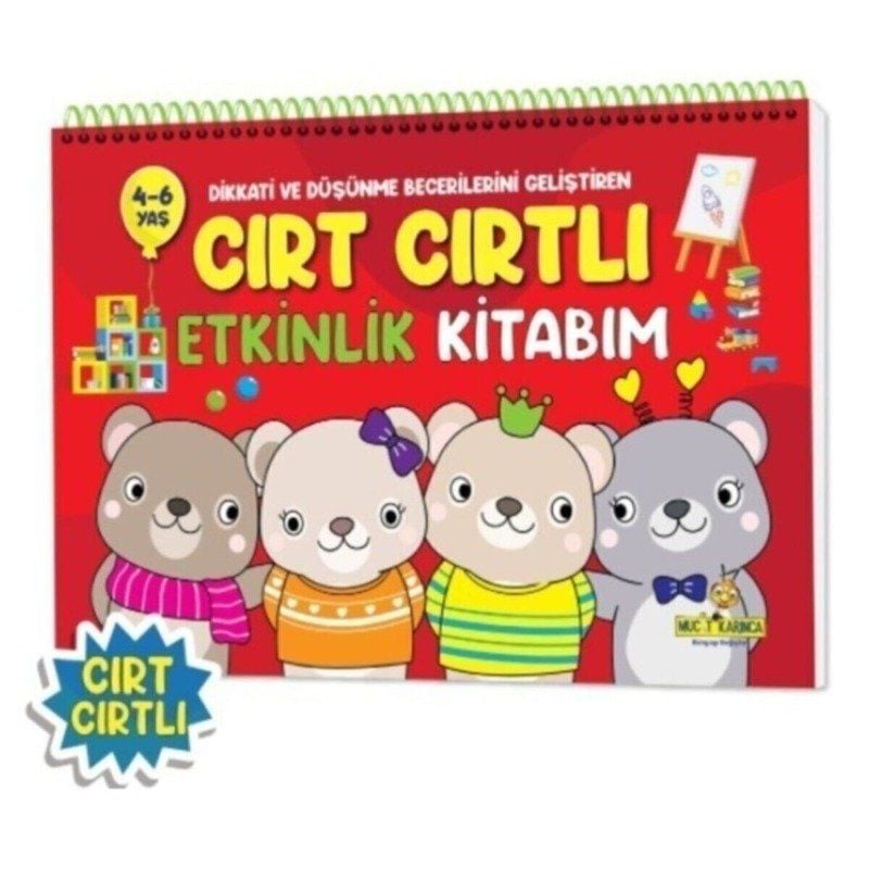 CIRT CIRTLI ETKİNLİK KİTABIM (4-6 YAŞ)