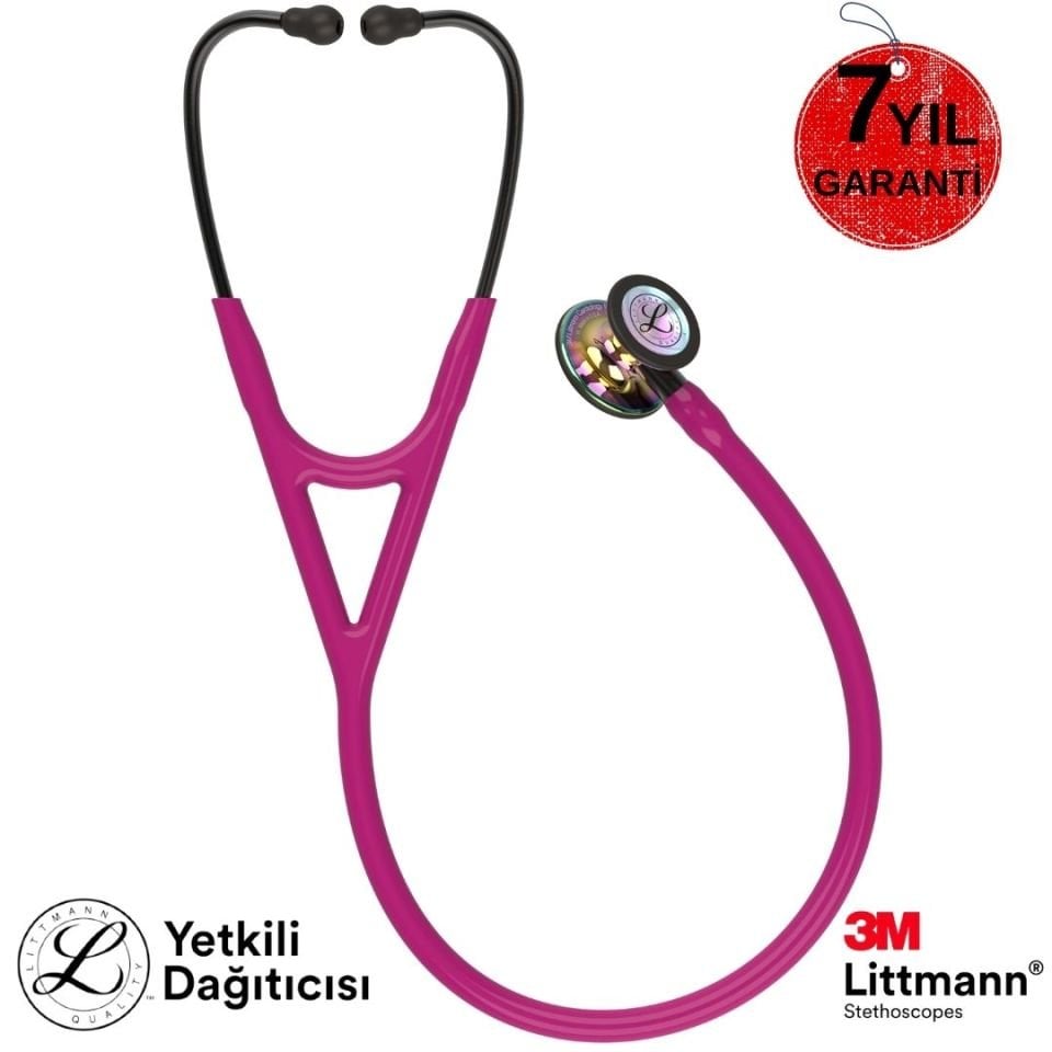 3M Littmann Kardioloji 4 6241 (Fuşya / Özel Gökkuşağı Çan)