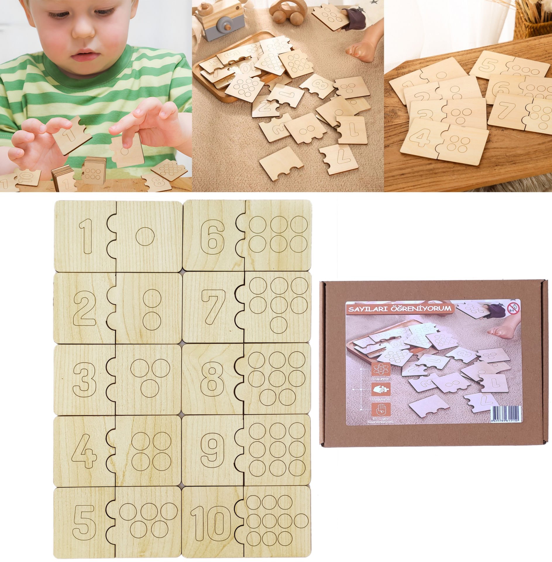 Sayıları Öğreniyorum Puzzle