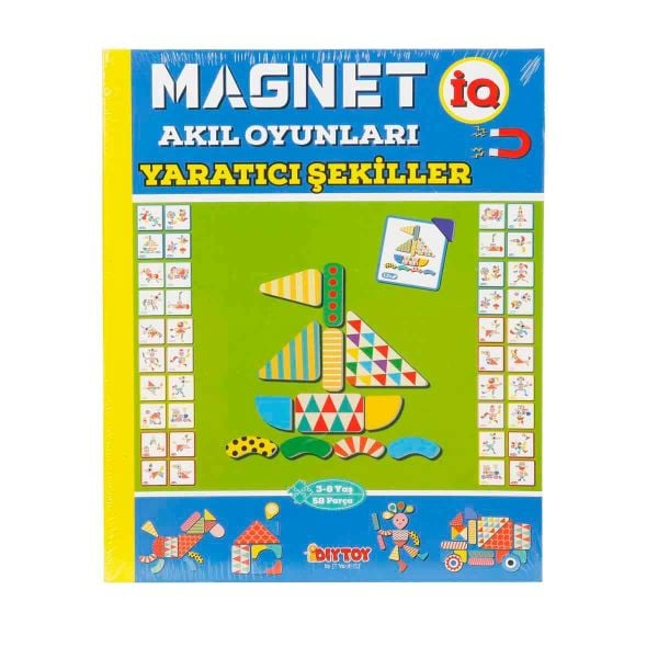 Manyetik Magnet Akıl Oyunları Yaratıcı Şekiller Seti - Mkc-1453122
