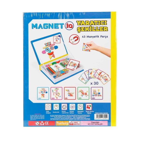 Manyetik Magnet Akıl Oyunları Yaratıcı Şekiller Seti - Mkc-1453122