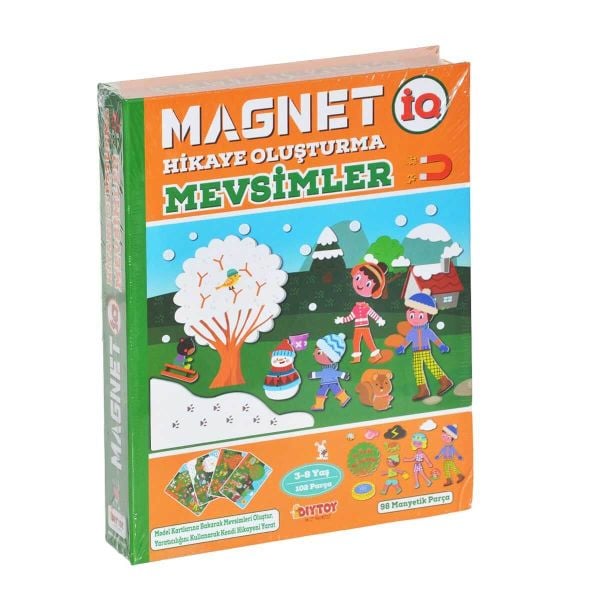 Manyetik Magnet Mevsimler ile Hikaye Oluşturma Oyun Seti - Mkc-1453120