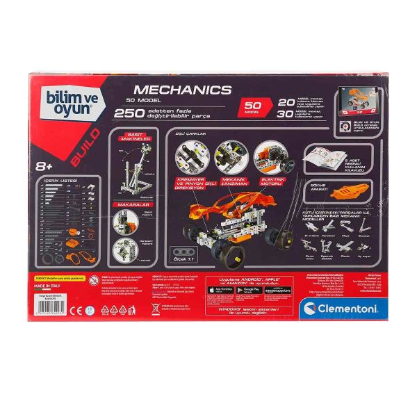 Mekanikler Yapım Oyuncakları - Mechanichs 50 Model - Mkc-1453102