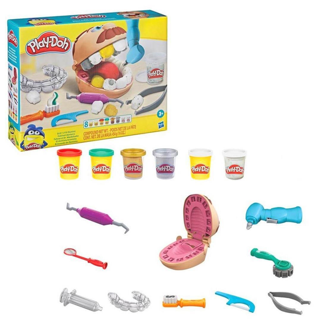 Play-Doh Dişçi Seti Evcilik Oyunu - Mkc-1453107