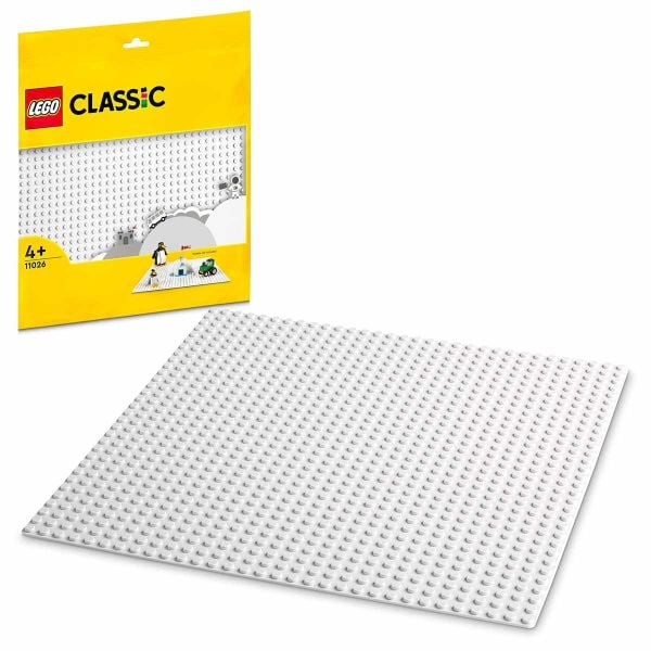 LEGO Classic Beyaz Plaka Yardımcı Yer Zemini LCS-11026