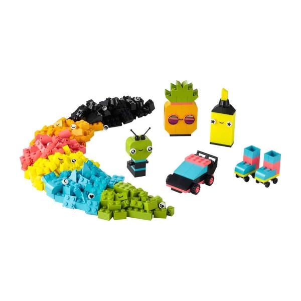 LEGO Classic Yaratıcı Neon Eğlence Oyun Seti LCS-11027
