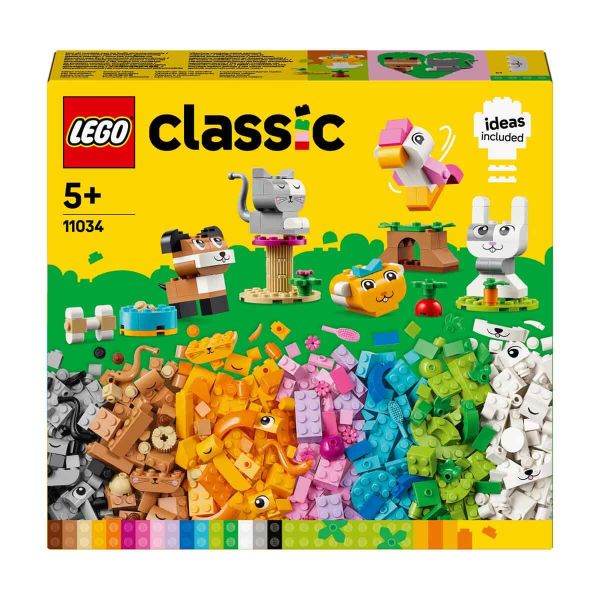 LEGO Classic Yaratıcı Evcil Hayvanlar Oyun Seti LCS-11034