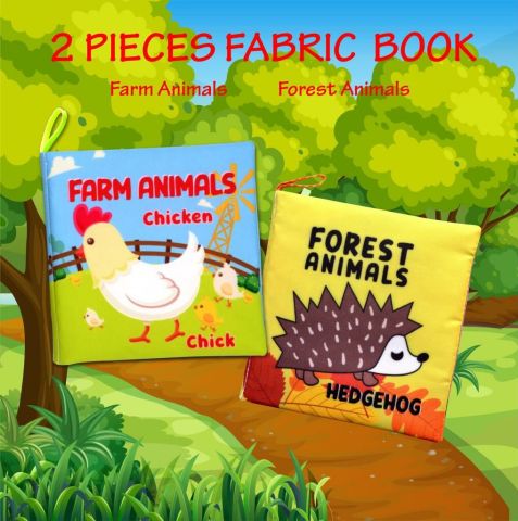2 Kitap Tox İngilizce Çiftlik Hayvanları ve Orman Hayvanları Kuma