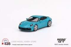 1:64 Porsche 911 (992) Carrera S Miami Blue