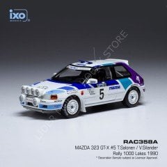 1:43 1990 Mazda 323 GTX #5 Mazda Rally Team Europe