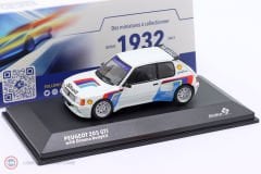 1:43 1992 Peugeot 205 Dimma White 1992 Rallye Tribute