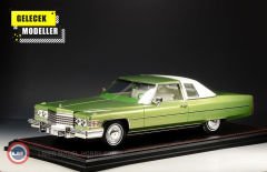 1:18 1974 Cadillac Coupe Deville - Persian Lime Firemist