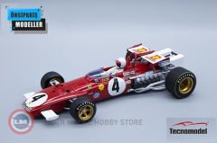 1:18 1970 Ferrari 312B Winner GP Italia #4 Driven by Clay Regazzoni - with driver figure 118