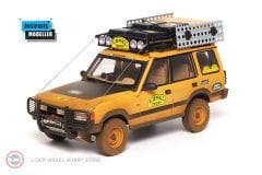 1:18 1996 Land Rover Discovery MKI Rally Camel Trophy Kalimantan Dirty Version