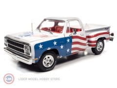 1:18 1980 Dodge Pickup Step Side - Patriotic